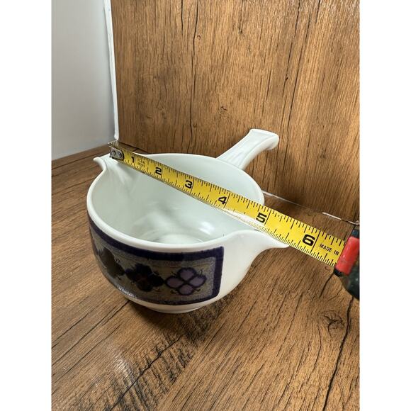 Royal Doulton Tangier Gravy Boat Bowl with Stick Handle LS 1005 England - Picture 4 of 5